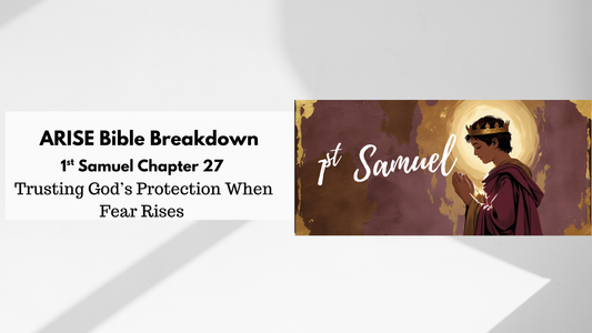 Bible Study Along: 1 Samuel 27