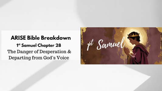 Bible Study Along: 1 Samuel 28
