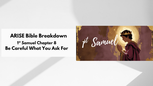 Bible Study Along: 1 Samuel 8