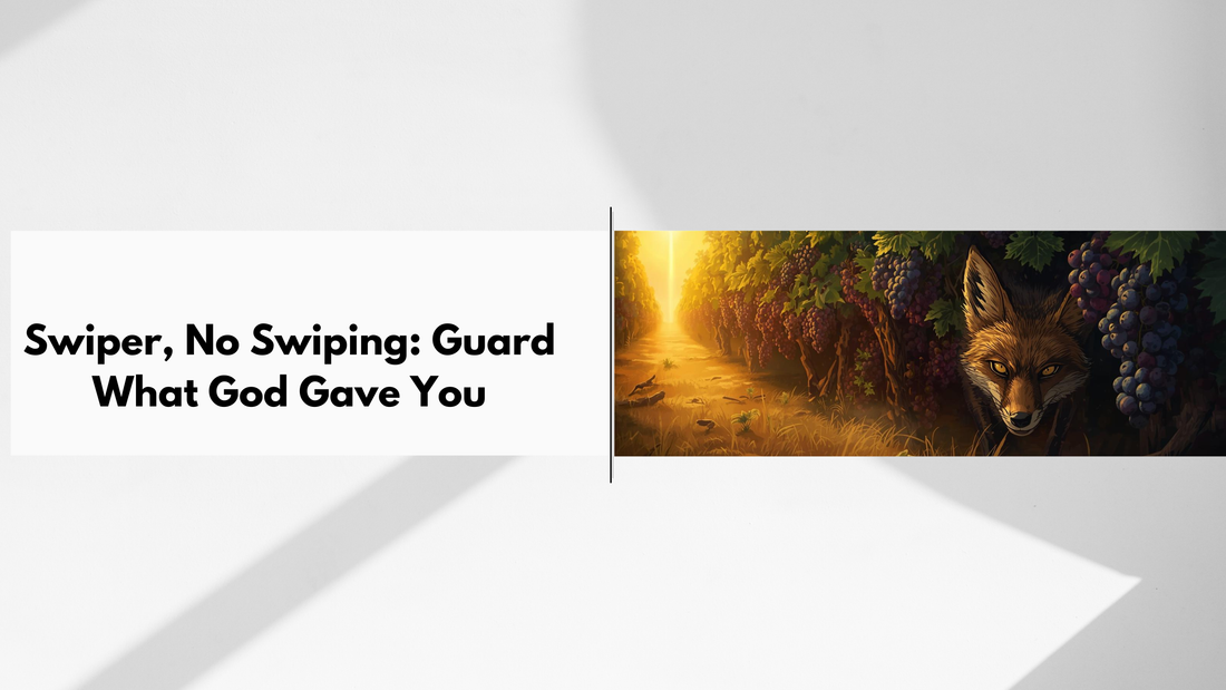 Swiper, No Swiping: Guard What God Gave You